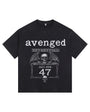 Death's Wooden Box Vintage-washed oversized T-shirt