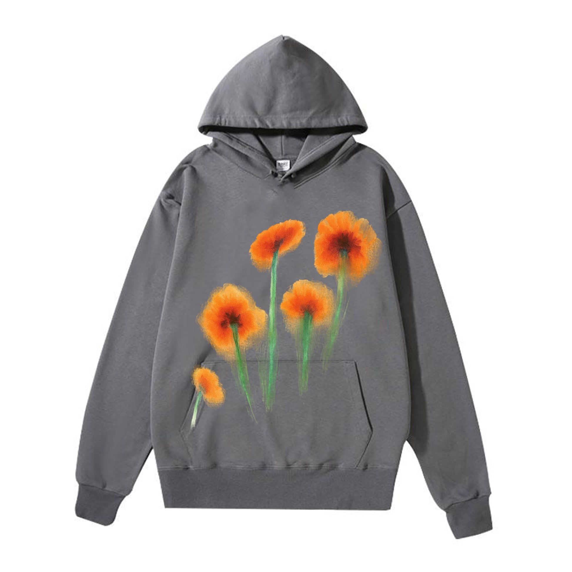 Art Bloom Vintage-Washed  Hoodie