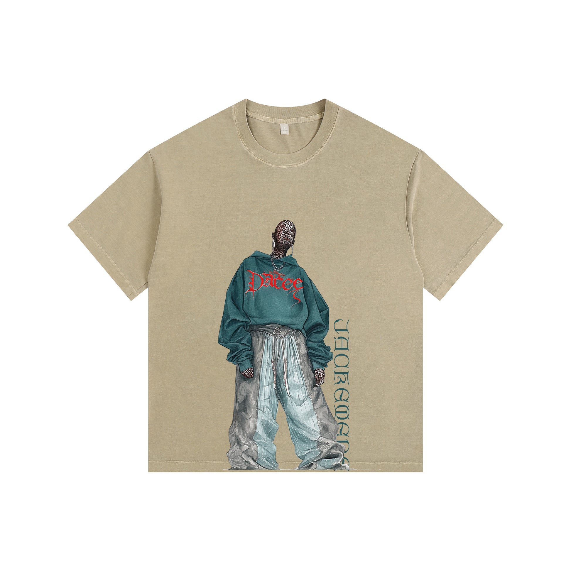 Spotted Muse Vintage-Washed Oversized Tee